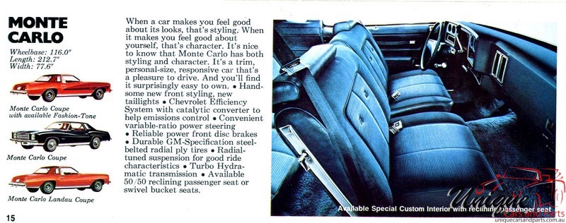 1976 Chevrolet Full-Line Brochure Page 10